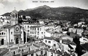 Bougie - Vue generale en 1950